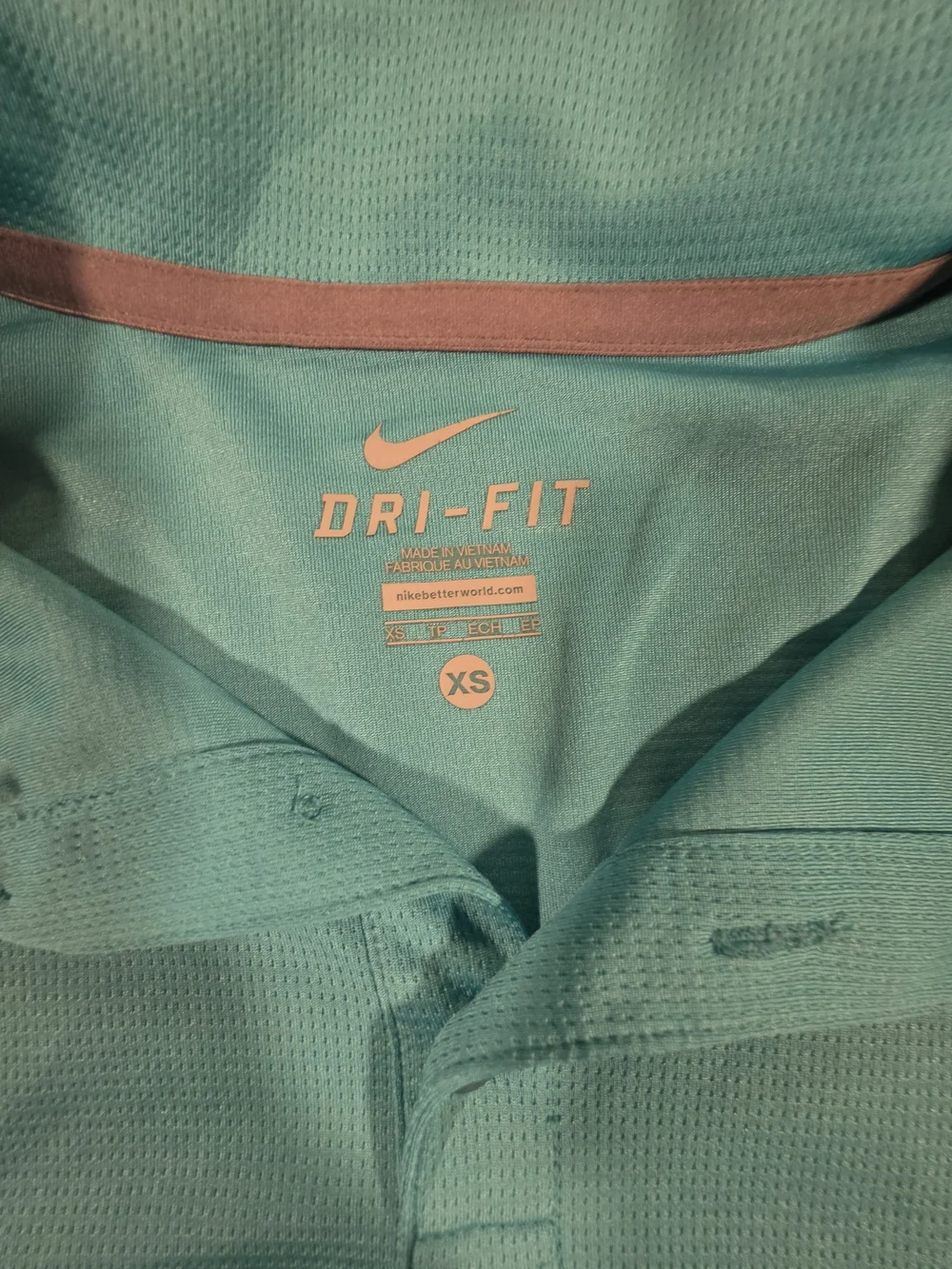 Nike Women’s Aqua Teal Dri-FIT Polo